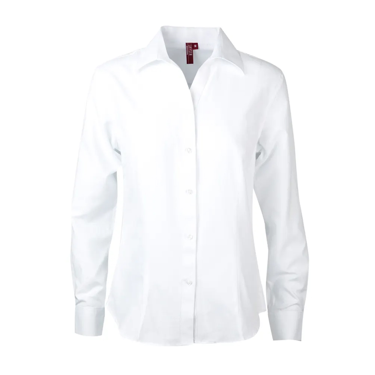 BLUSA OXFORD MUJER MANGA LARGA - Imagen 2