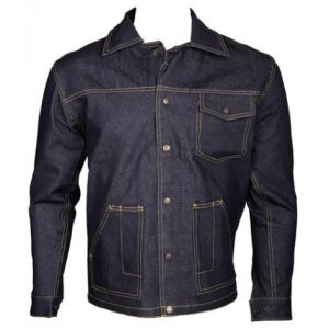 CHAQUETA MEZCLILLA CRUDA