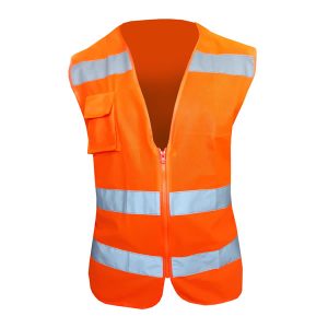 CHALECO REFLECTANTE ALTA VISIBILIDAD NARANJO