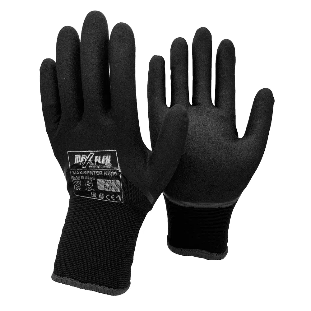 GUANTE TERMICO FLEX NEGRO N-600