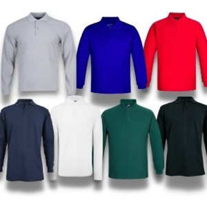 POLERA PIQUE MANGA LARGA