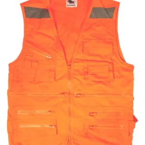 CHALECO GEOLOGO POPLIN NARANJO